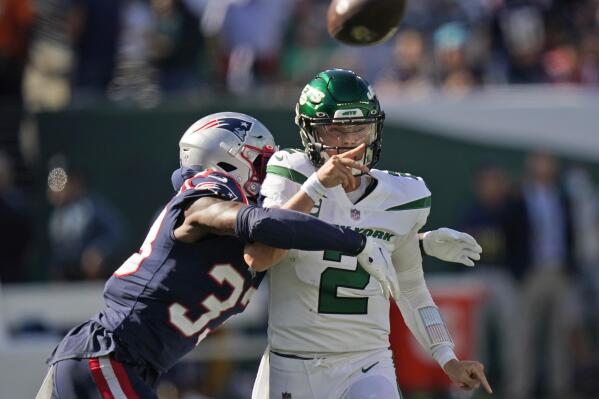 Jets receiver takes blame for loss vs. Patriots 