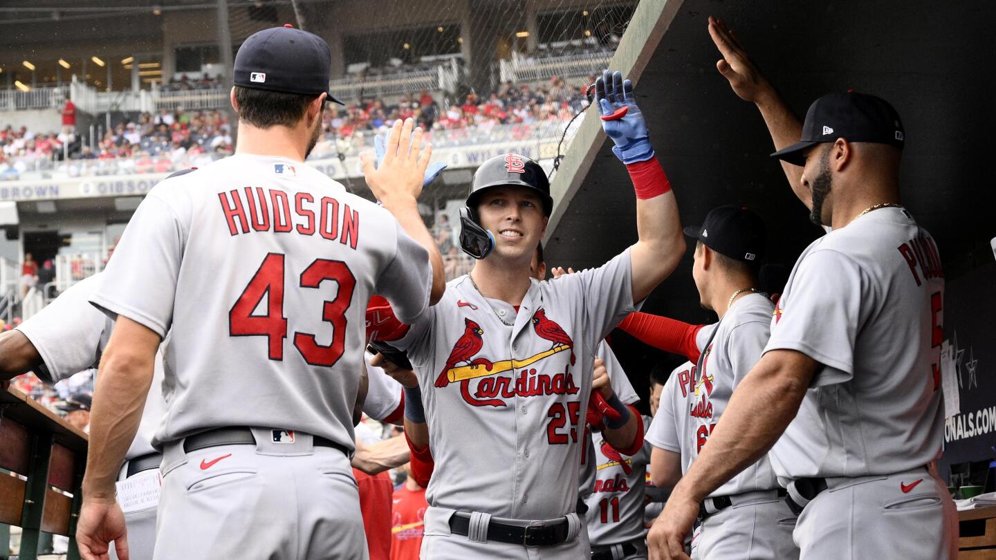 Paul DeJong homers again after promotion, Cards top Nats