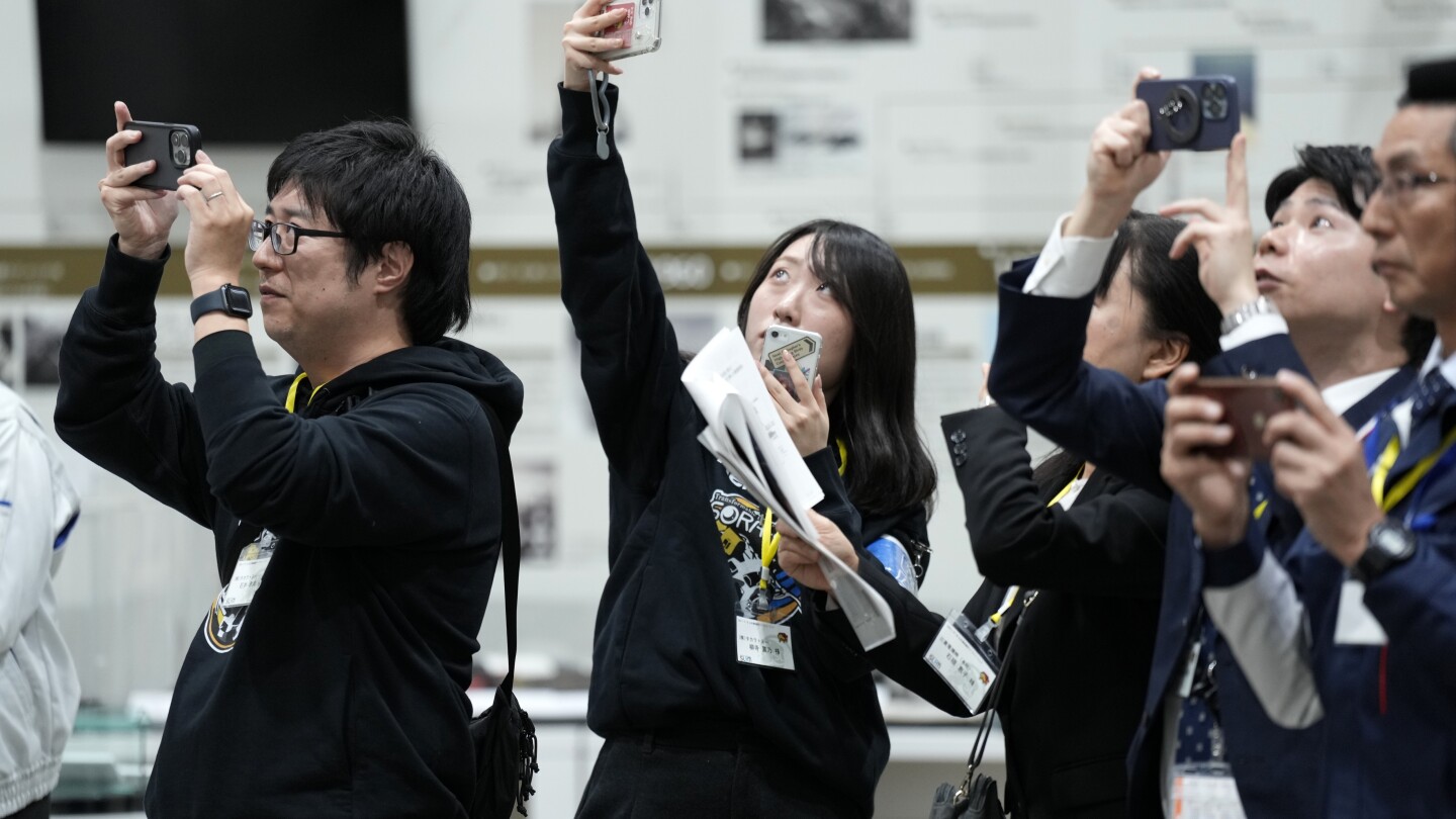 日本の機関は月に月探査機があると報告した