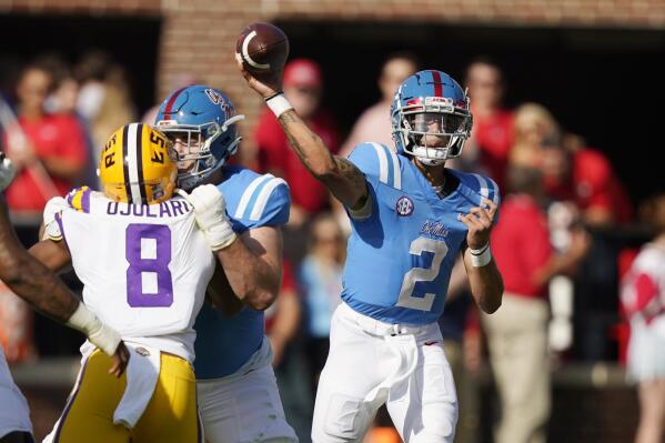 A quartet of LSU football games named among top 100 of 2021