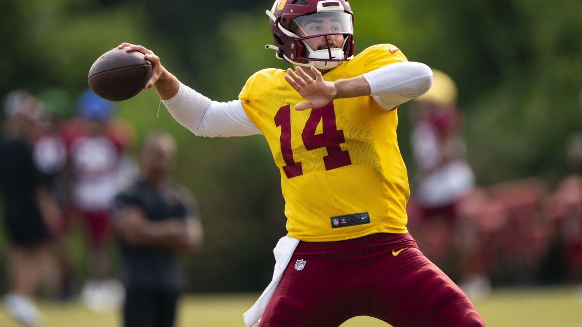 Washington Commanders: Confidence in QB Sam Howell?