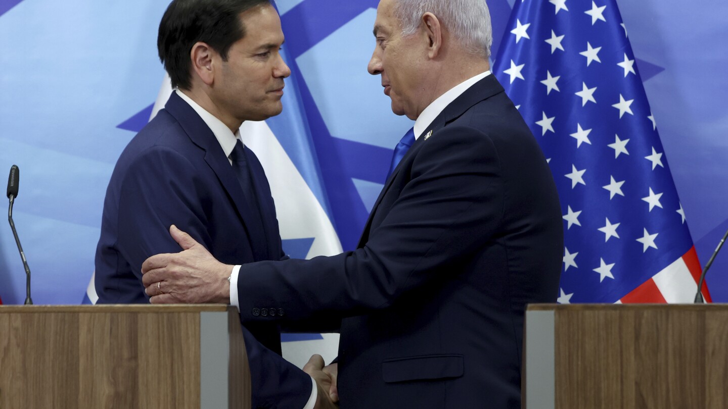 Rubio in Israel says Hamas must be eradicated, casting further doubt on Gaza's shaky ceasefire
