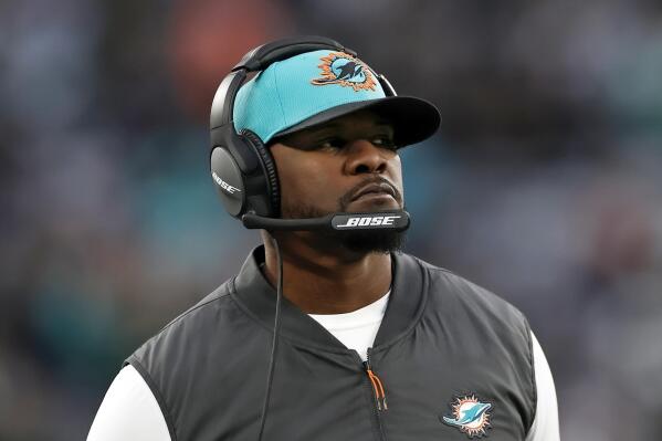 Miami Dolphins head coach Brian Flores is a looming tough decision