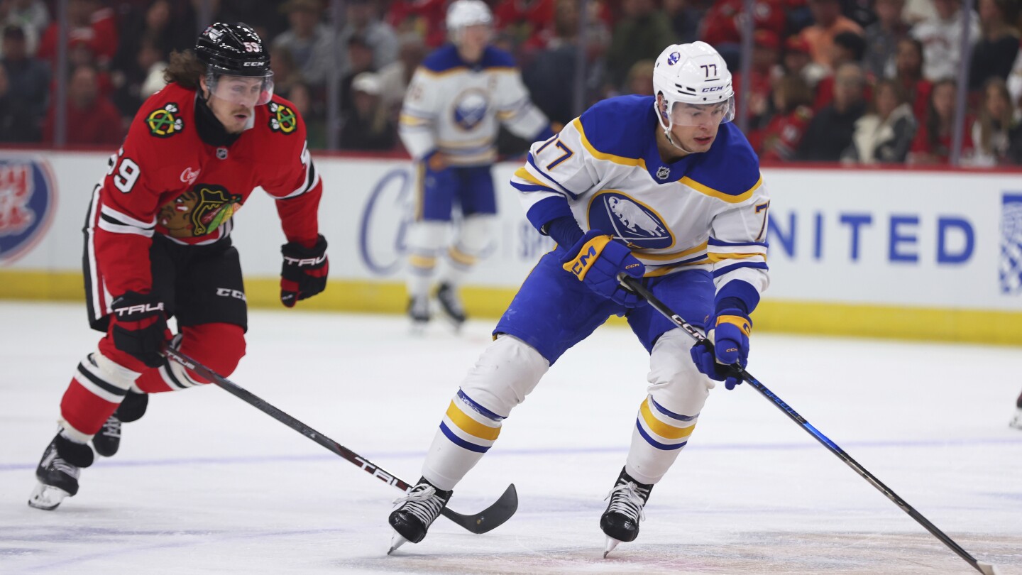 Buffalo Sabres Defeat Chicago Blackhawks 4-2