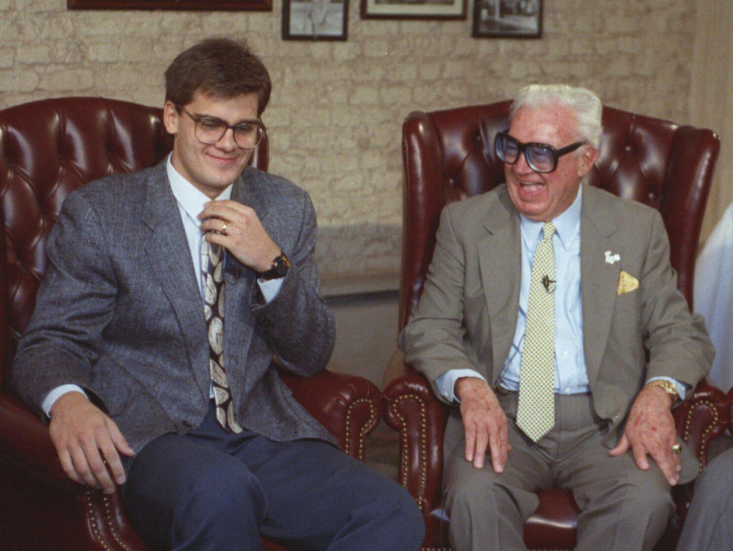 Harry Caray through the years