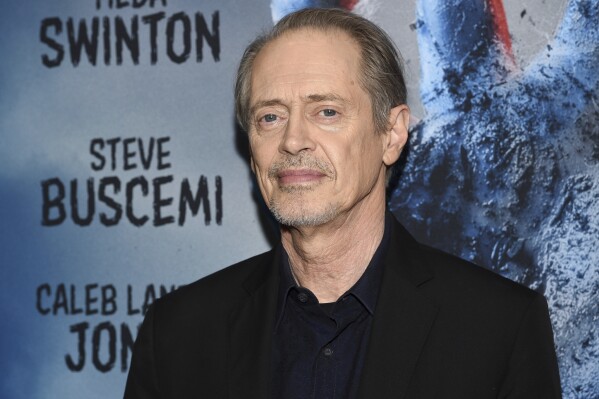 FILE - Actor Steve Buscemi attends the premiere of "The Dead Don't Die" at the Museum of Modern Art, June 10, 2019, in New York. A person wanted in connection with the random assault on actor Steve Buscemi on a New York City street earlier this month was taken into custody Friday, May 17, 2024 police said. (Photo by Evan Agostini/Invision/Ǻ, File)