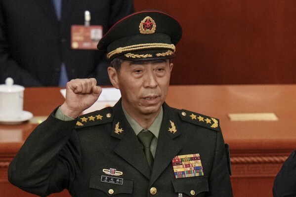 Chainice Rep Xx Video - China removes defense minister Gen. Li Shangfu | AP News