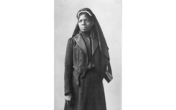 This photo provided by the Library of Congress shows a portrait of Susie King Taylor, who served more than three years as nurse with the 33rd U.S. Colored Troops Infantry Regiment during the American Civil War, although officially enrolled as a laundress. She also taught children and adults to read while serving with the regiment. Georgia's oldest city, steeped in history predating the American Revolution, made a historic break with its slavery-era past, Thursday, Aug. 24, 2023, as Savannah's city council voted to rename a downtown square in honor of Taylor. (Courtesy of Library of Congress via AP)