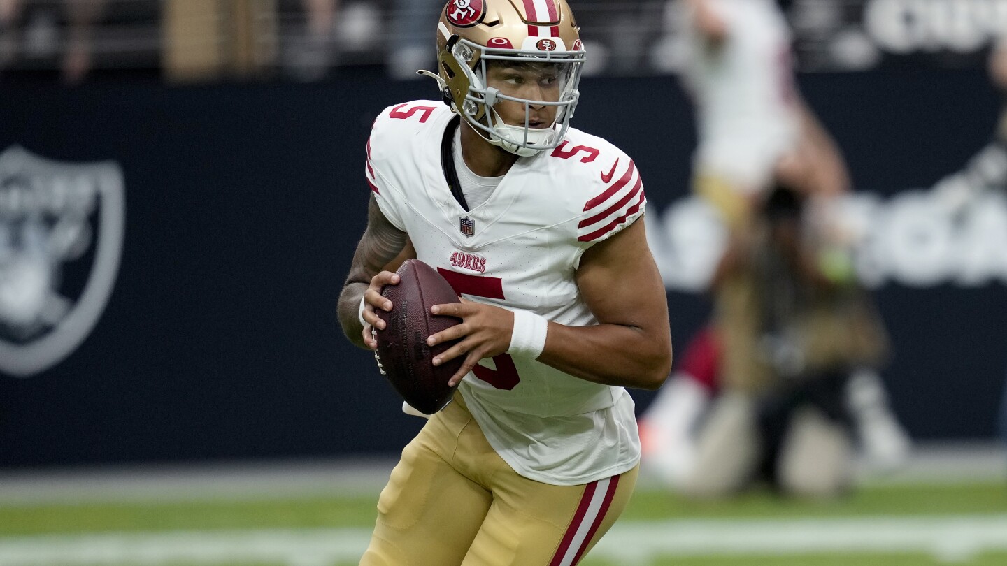 Trey Lance fights for backup spot on 49ers after being future franchise QB