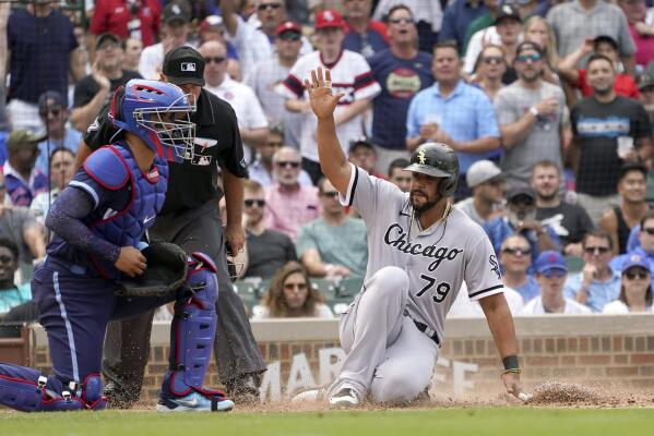 Goodwin homers, White Sox regroup to beat Cubs 8-6 in 10