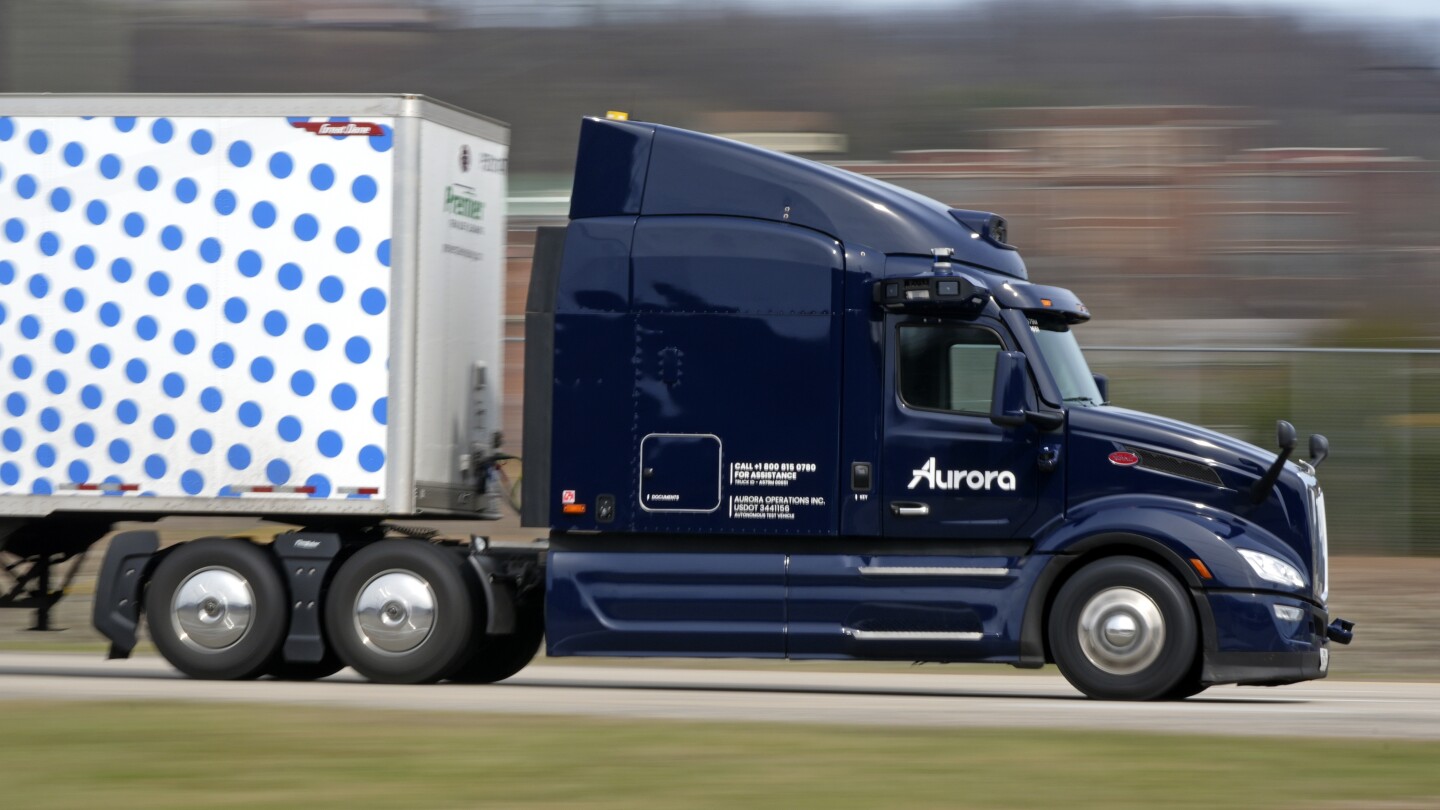 Tractor-trailers with no one aboard? The future is near for self-driving trucks on US roads – The Associated Press