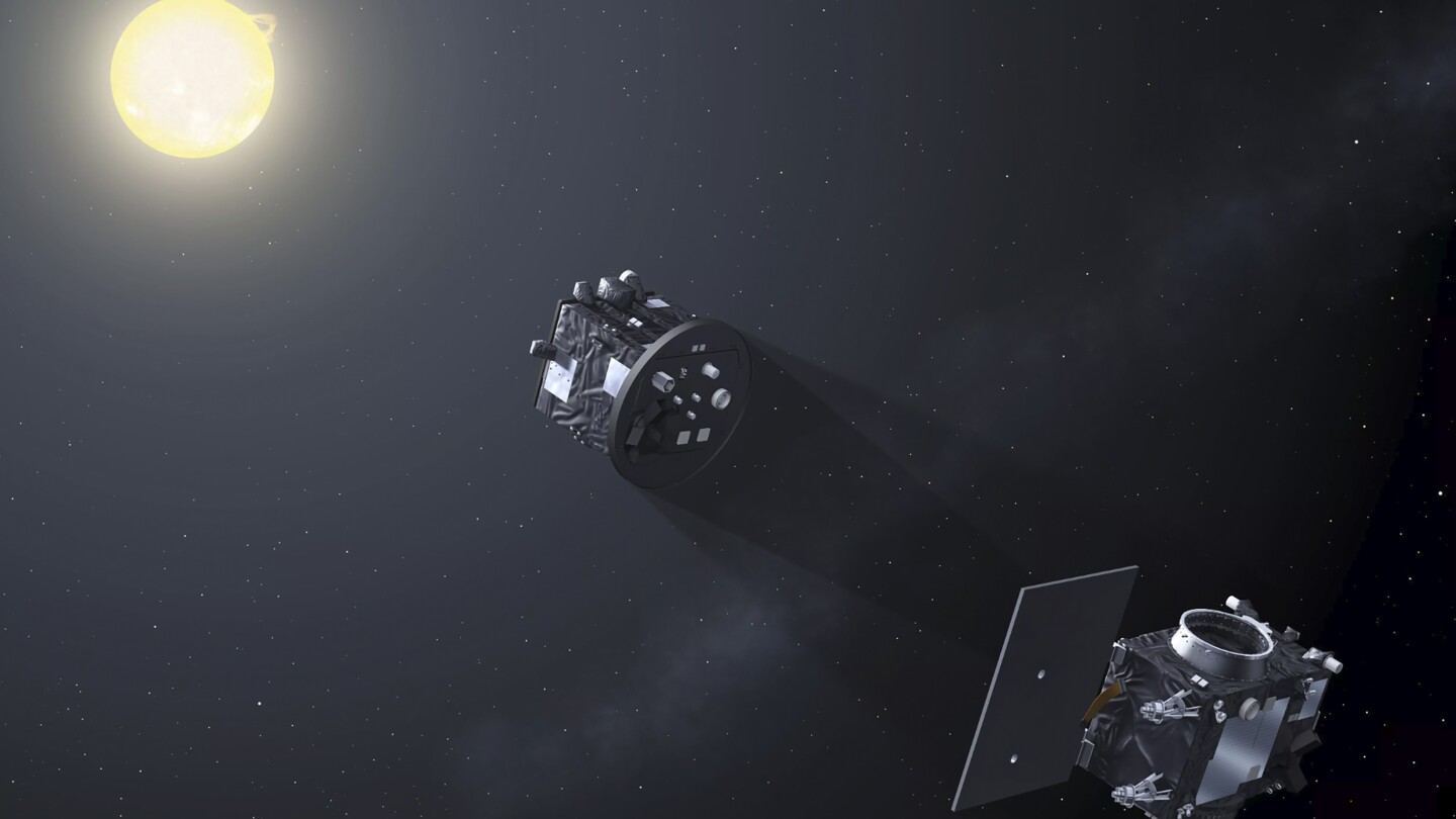 European satellites launched to create artificial solar eclipses in a tech demo