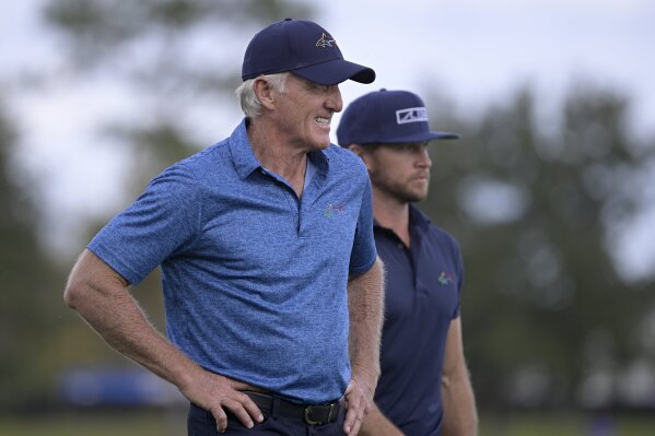 Greg Norman in hospital with virus after father-son tourney