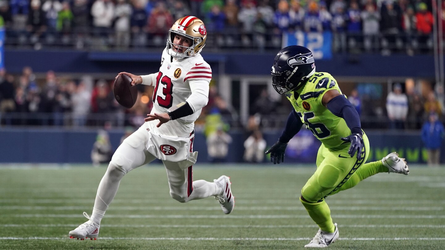 The 49ers set their sights on a rematch with the Eagles following a win over the Seahawks