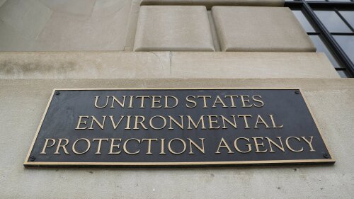 
              FILE - In this Sept. 21, 2017, file photo, the Environmental Protection Agency (EPA) Building is shown in Washington. There's growing evidence that long-term exposure to the perfluoroalkyl and polyfluoroalkyl compounds, or PFAS, can be dangerous, even in tiny amounts. The Environmental Protection Agency is looking at how to respond to a public push for stricter regulation of the chemicals, in production since the 1940s.  (AP Photo/Pablo Martinez Monsivais)
            