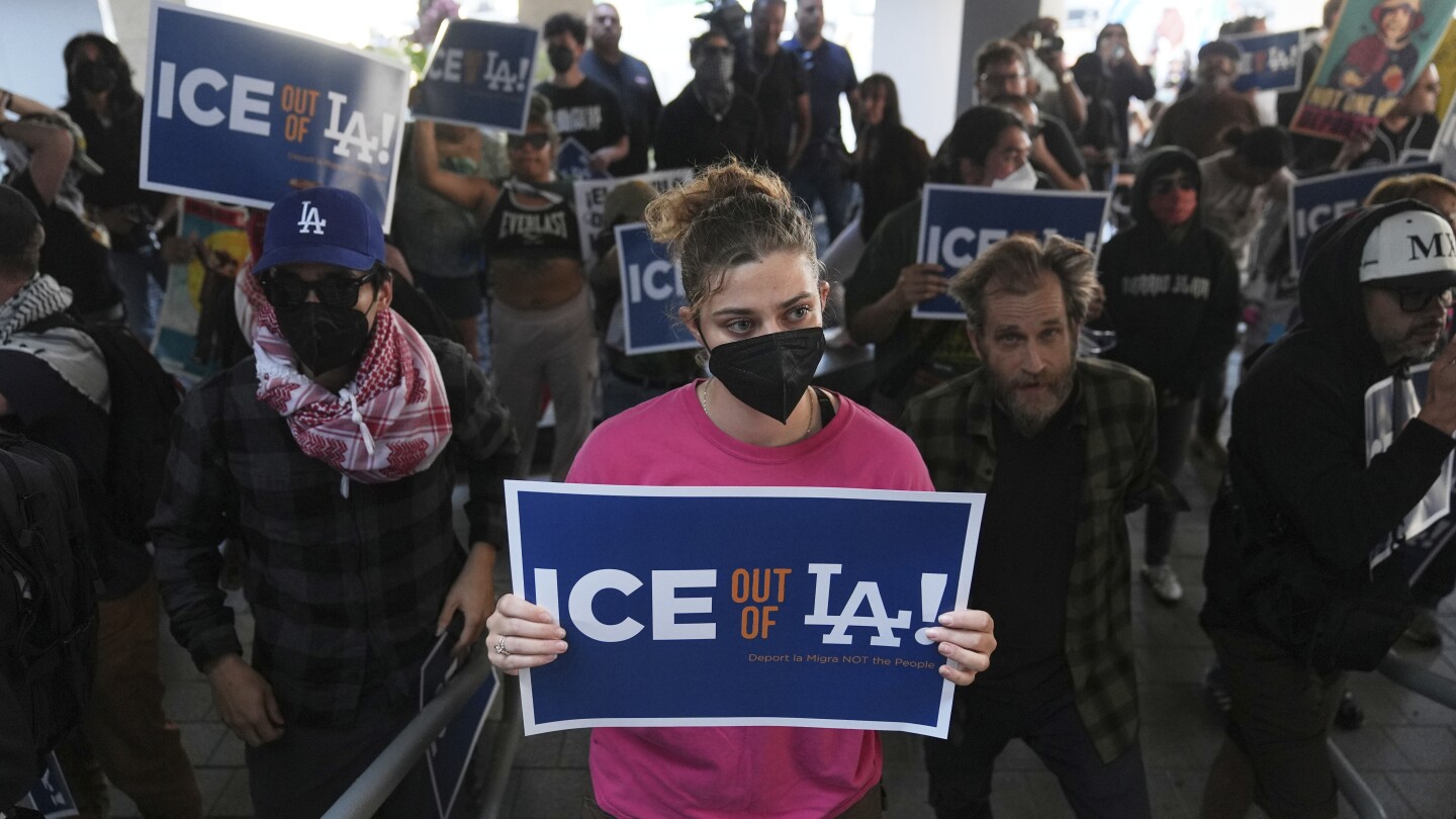 Federal authorities arrest dozens for immigration violations across Los Angeles