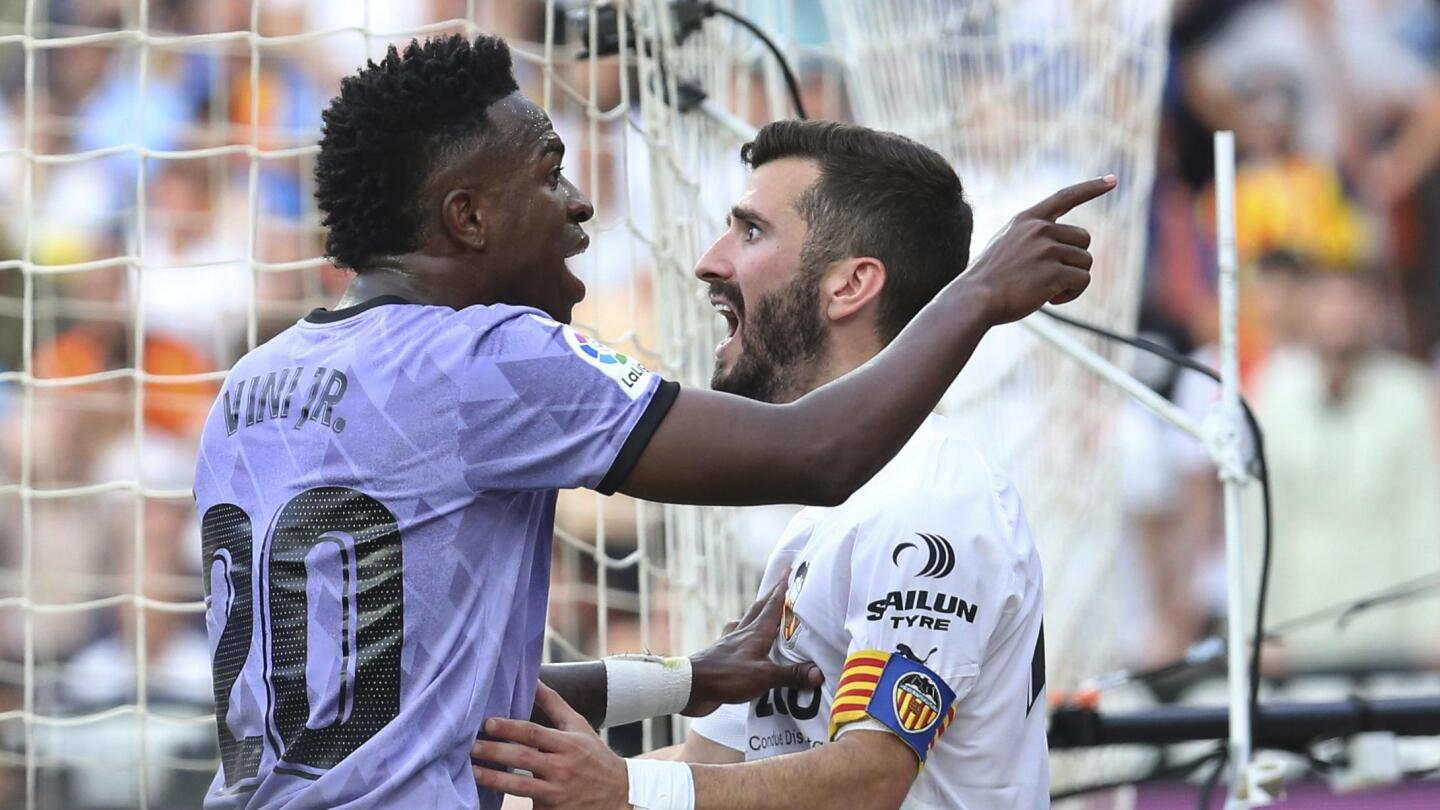 Racist abuse of Vinícius Júnior highlights entrenched problem in soccer