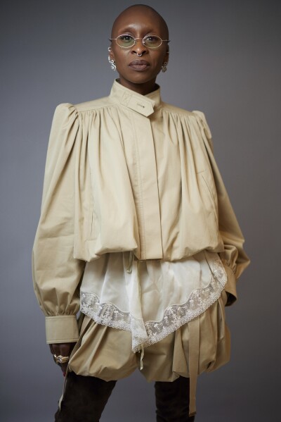 Cynthia Erivo poses for a portrait on Tuesday, May 6, 2025, in New York. (Photo by Matt Licari/Invision/AP)