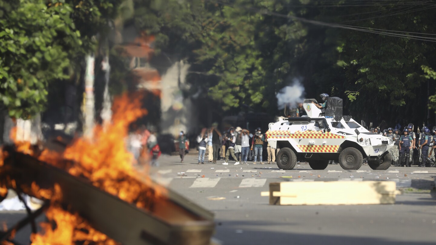 Student protesters vow ‘complete shutdown’ in Bangladesh as clashes continue