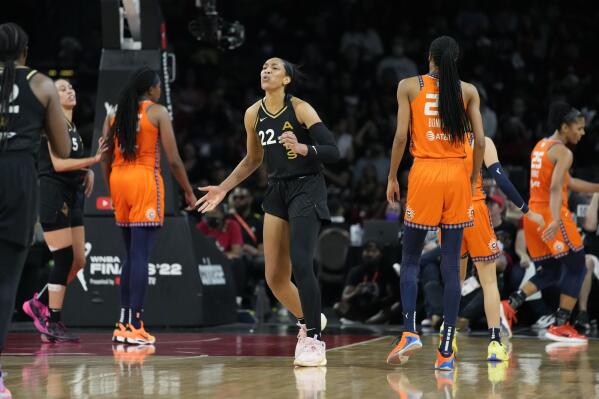 Former Gamecock A'ja Wilson leads Las Vegas Aces to WNBA title