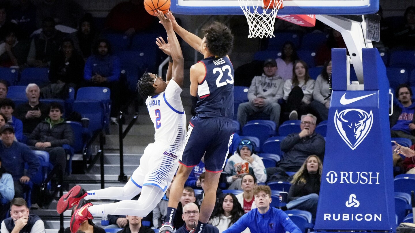 UConn Defeats DePaul 81-68 in Chicago