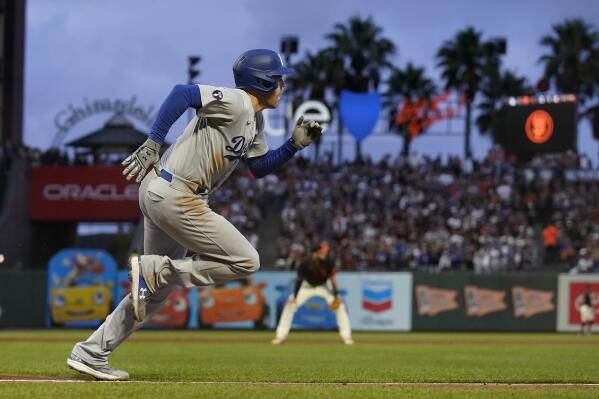 Dodgers' Trayce Thompson feels like he's back where he belongs