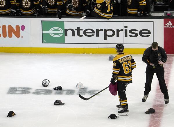 When the Bruins net a hat trick now, it seems like fewer hats fall