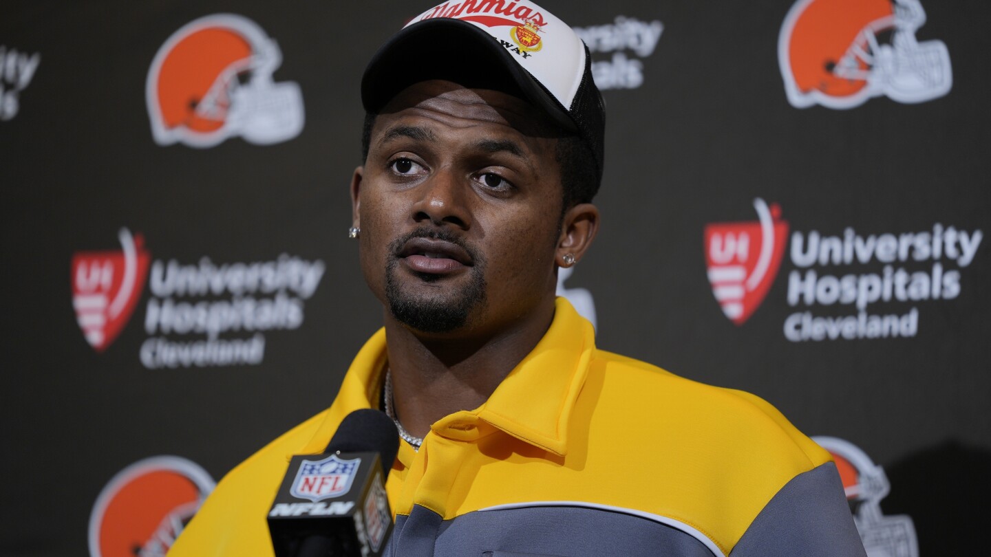 NFL ends investigation into sexual assault allegations against Browns QB Deshaun Watson