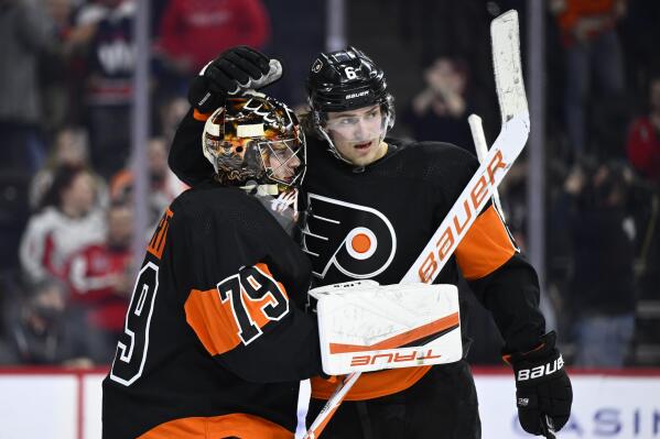 Flyers' Carter Hart absent from practice day after leaving