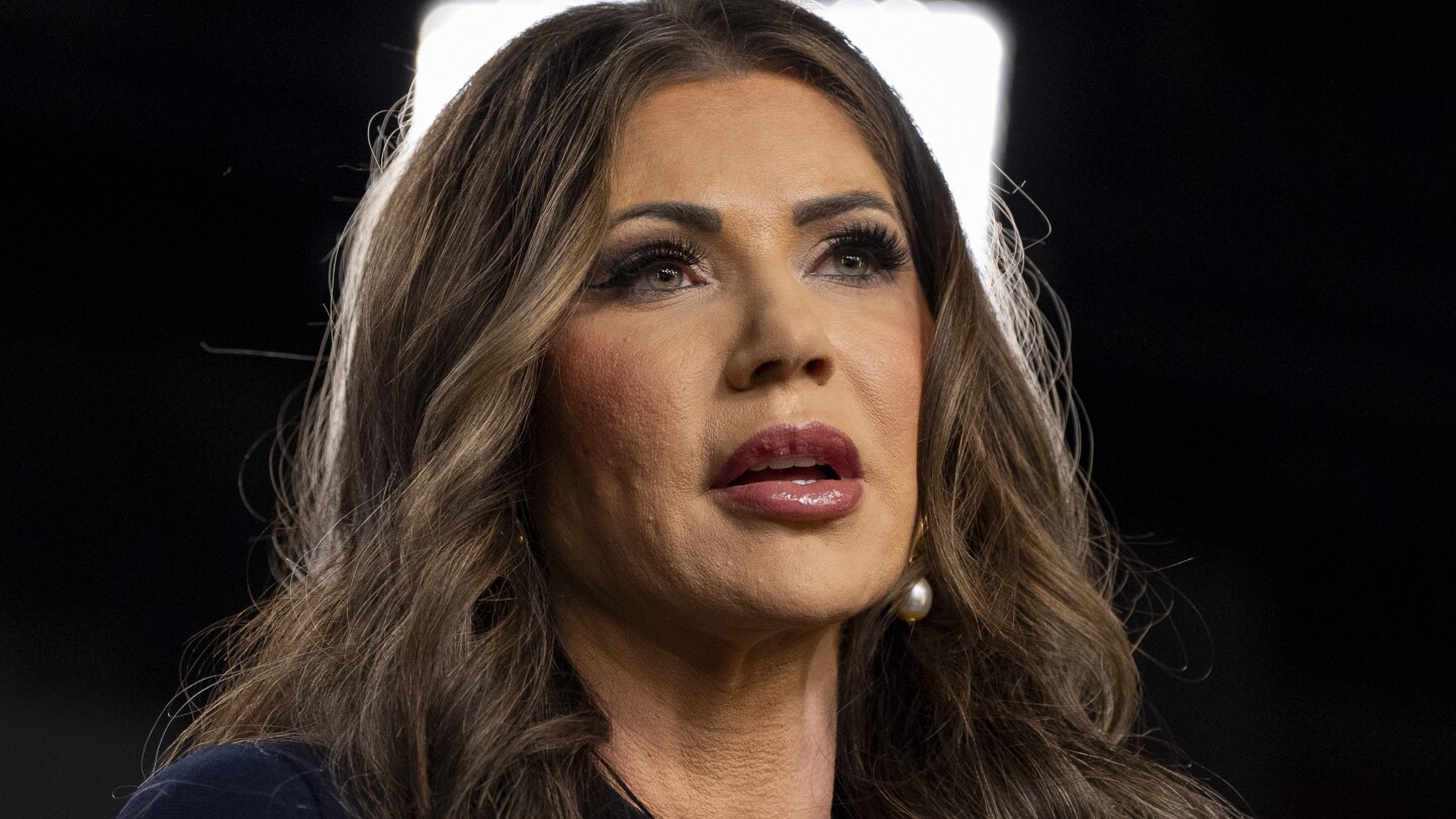 WASHINGTON AP — Homeland Security Secretary Kristi Noem’s purse was