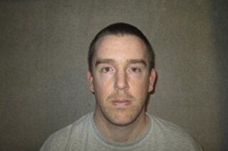 FILE - In this undated file photo provided by the Oklahoma Department of Corrections is Shaun Michael Bosse of Oklahoma. Bosse's murder convictions and death sentence were overturned Thursday, March 11, 2021, by a state court based on a U.S. Supreme Court ruling that much of eastern Oklahoma remains an American Indian reservation. The Oklahoma Court of Criminal Appeals reversed the conviction and sentence of Bosse, 38, because the crime occurred on land within the Chickasaw Nation's historic reservation and the victims were Native American. (Oklahoma Department of Corrections via AP, File)