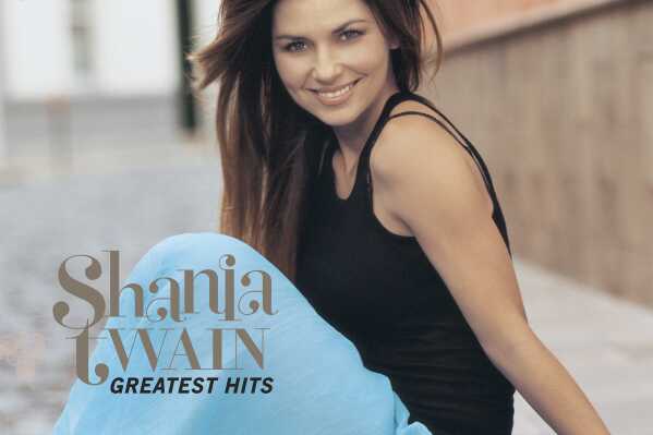 This image released by Universal Music Group shows "Greatest Hits" by Shania Twain. (UMG via AP)