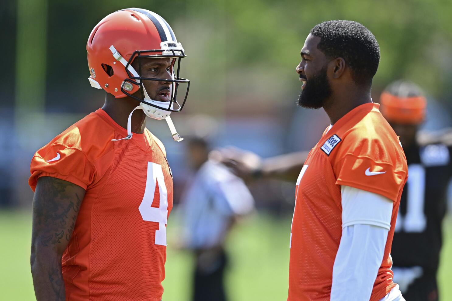 Deshaun Watson gets muted reaction at Browns' open practice – News-Herald