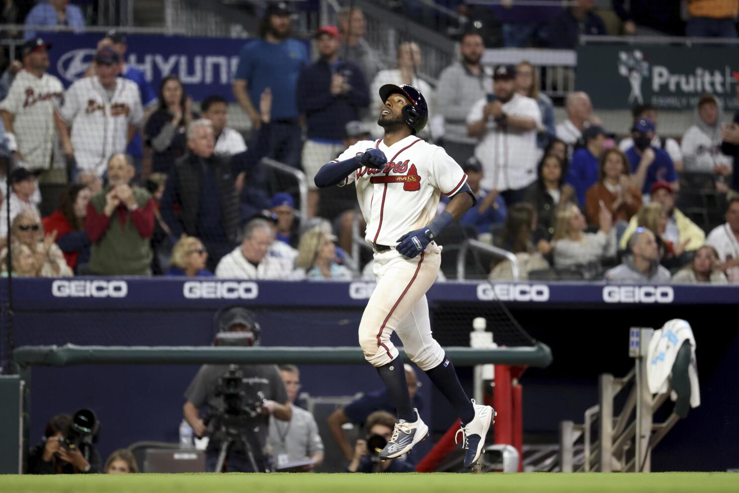 Demeritte, Fried lead Braves to needed win, 3-1 over Cubs
