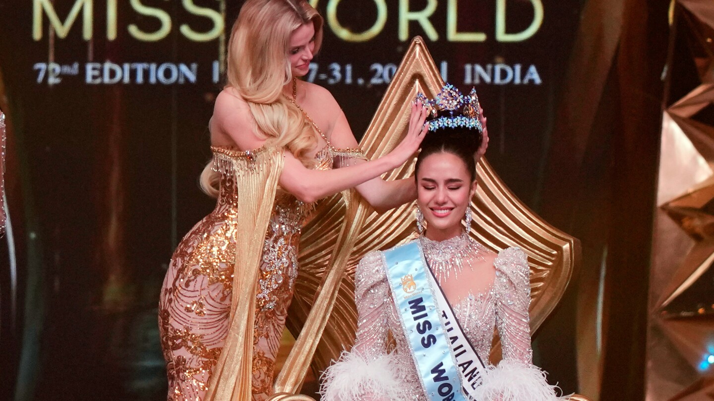 Opal Suchata Chuangsri from Thailand crowned Miss World 2025