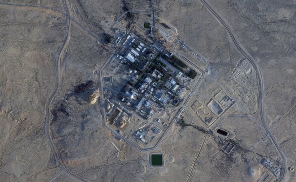 This Monday, Feb. 22, 2021 satellite photo from Planet Labs Inc. shows construction at the Shimon Peres Negev Nuclear Research Center near the city of Dimona, Israel. A long-secretive Israeli nuclear facility that gave birth to its undeclared atomic weapons program is undergoing what appears to be its biggest construction project in decades, according to satellite photos analyzed by The Associated Press. (Planet Labs Inc. via AP)