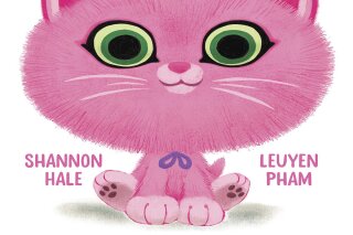 This cover image released by Abrams Books shows “Itty-Bitty Kitty-Corn," by writer Shannon Hale and illustrator LeUyen Pham. The book, planned for next March, is the first of three books by the best-selling team behind the “Princess in Black” children's series. (Abrams Books via AP)