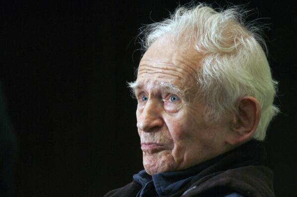 FILE - Pulitzer Prize-winning author Norman Mailer attends a lecture at the New York Public Library on June 27, 2007, in New York. An anthology of the late Mailer's writing that Random House allegedly had scheduled for his centennial in 2023, but backed off from, will be released by Skyhorse Publishing. (AP Photo/Diane Bondareff, File)