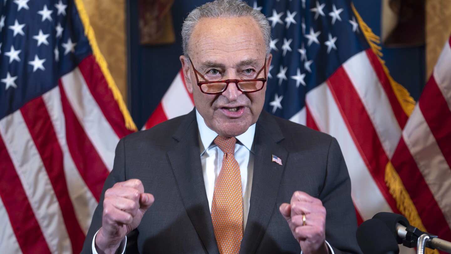 Schumer predicts Democrats will keep control of the Senate now that Harris is atop the party ticket