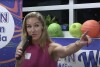 In this image taken from a video, Virginia legislative candidate Susanna Gibson addresses the Women's Summit in Virginia Beach, Va., in September of 2022. Gibson has denounced the disclosure of live videos on a pornographic website in which she and her husband engaged in sex acts. (Neil Smith via AP)