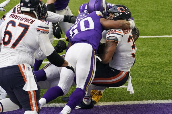Chicago Bears beat the Minnesota Vikings in an NFL football game