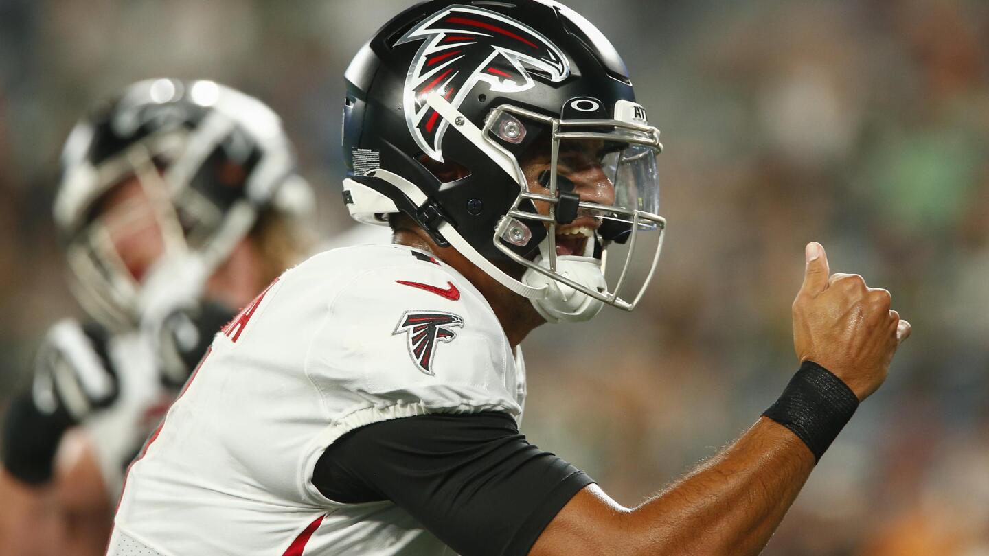 Desmond Ridder looks to prove doubters wrong, show he can be Falcons' QB1