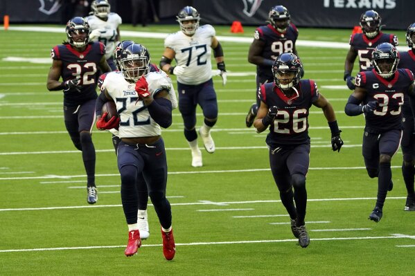 Tennessee Titans running back Derrick Henry's short TD puts AFC