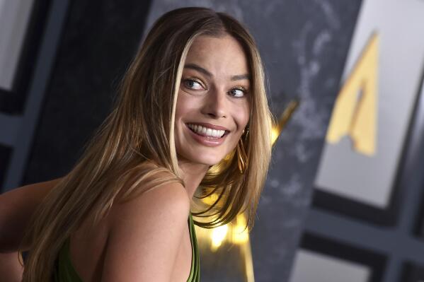 Margot Robbie arrives at the Governors Awards on Saturday, Nov. 19, 2022, at Fairmont Century Plaza in Los Angeles. (Photo by Jordan Strauss/Invision/AP)
