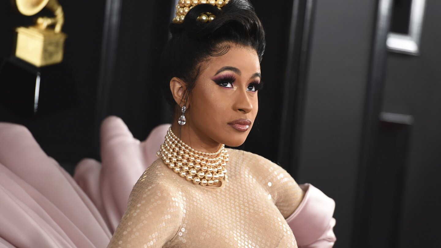 Will Cardi B, under fire for foul past, get past the moment? | AP News