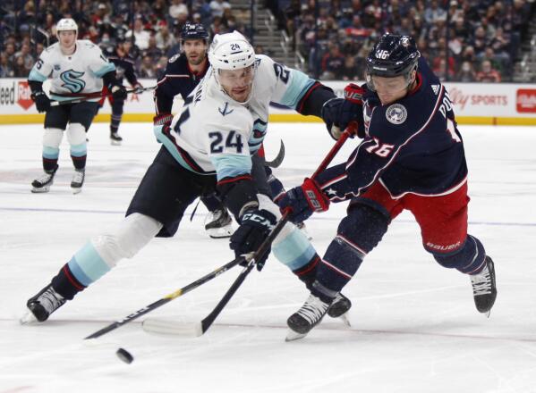 With Domi in COVID-19 protocol, Blue Jackets now lose Laine