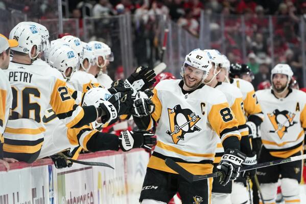 Sidney Crosby on a scoring spree just when the Pittsburgh Penguins