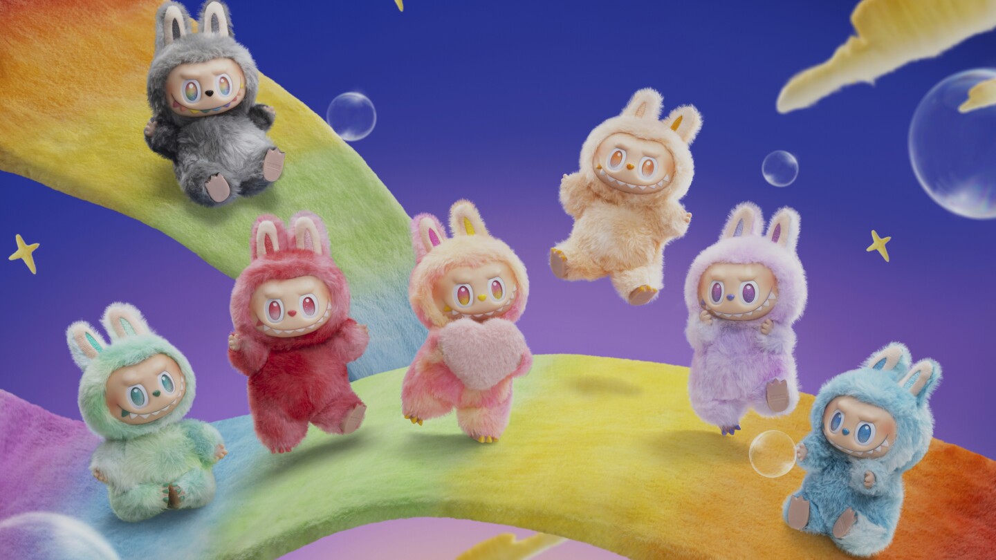 Part toy, part fashion, the arrival of the viral Labubu was a long time in the making - AP News