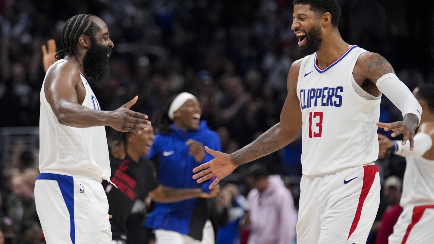 Leonard scores 14 points in 5 minutes, Clippers overcome 18-point deficit to stun Nets 125-114