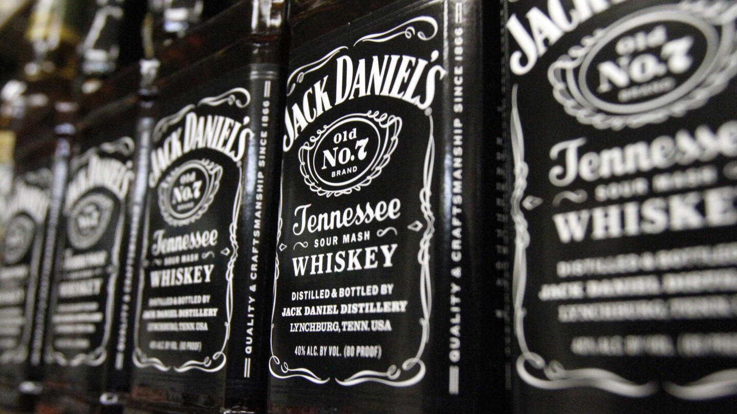 Jack Daniel's maker Brown-Forman sees sales fall as Trump trade conflicts weigh on spirits producers - AP News